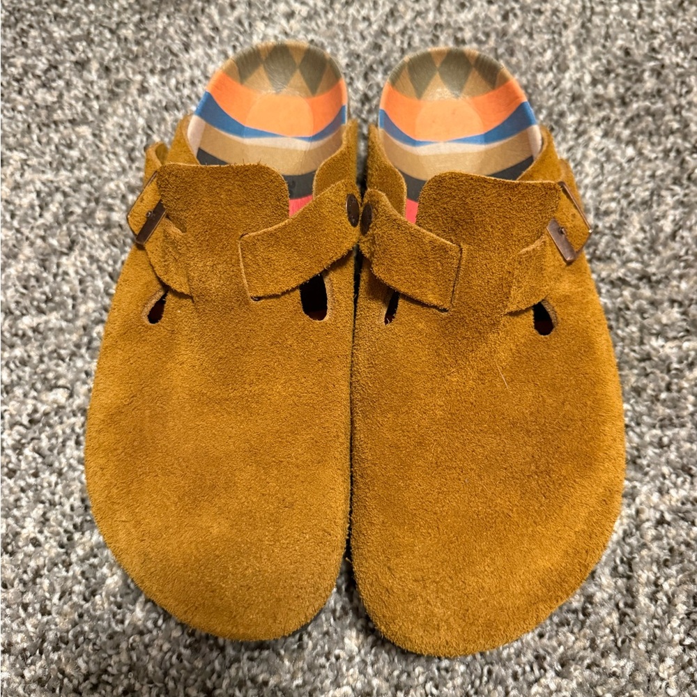 Birkenstock clogs in Mink Size 39